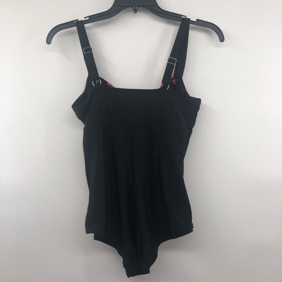 Tropical Escape Swimsuit Womens 12 Used Floral One Piece - Picture 3 of 16